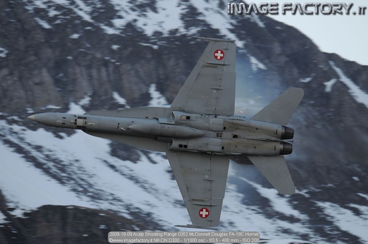 2008-10-09 Axalp Shooting Range 0352 McDonnell Douglas FA-18C Hornet
